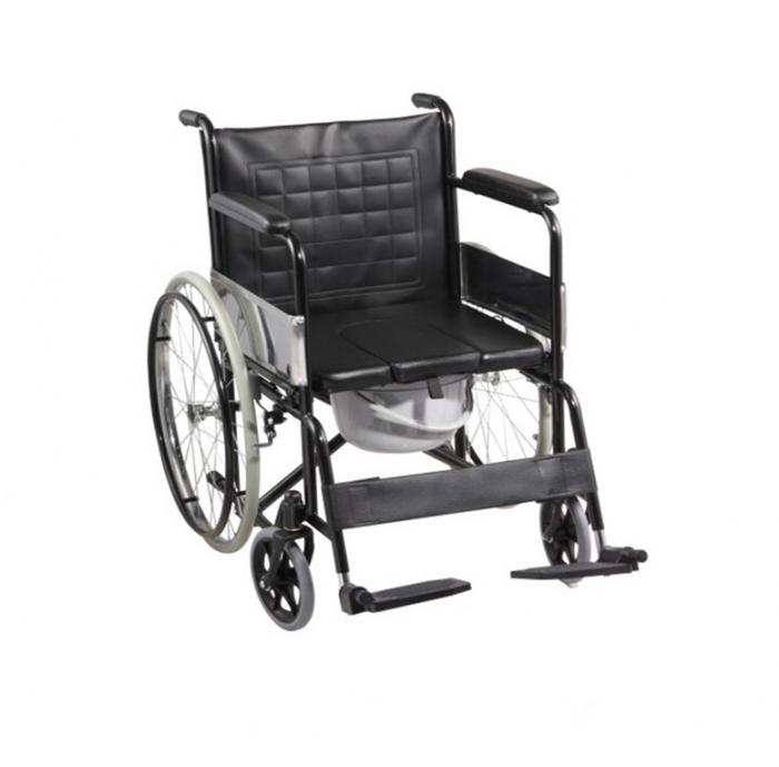 Power-coated Commode Wheelchairs