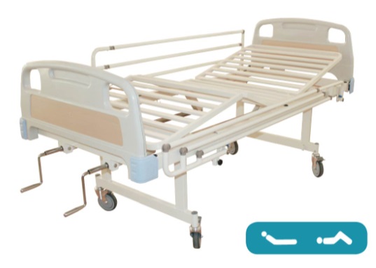 2-crank Manual Bed