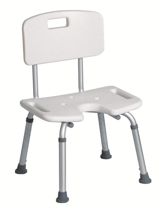 U-shape Shower Chair with Back