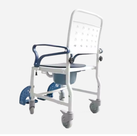 4-in-1 Plastic Folding Commode Chairs